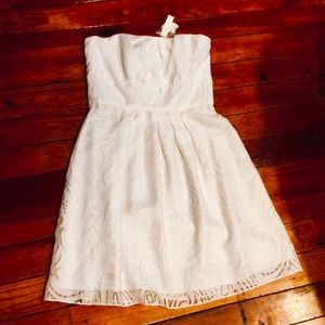 NTW White House black market white dress